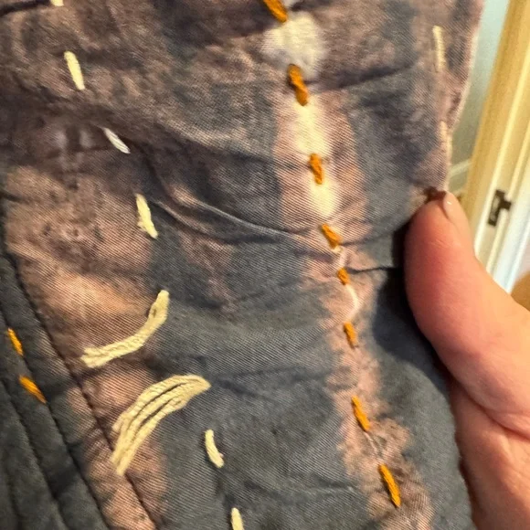 J. Jill Navy and Cream Textured Blazer - Picture 4 of 4